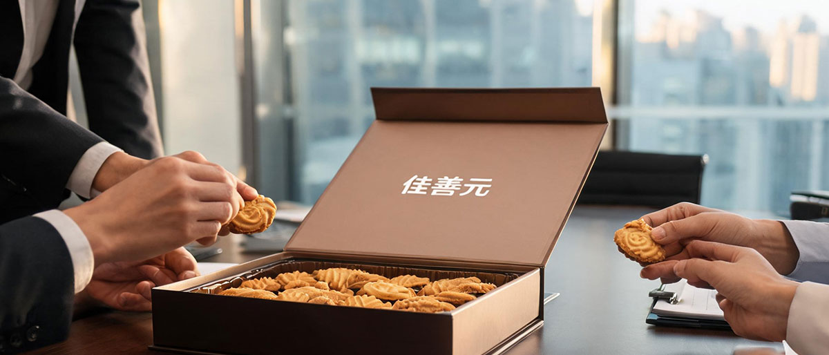 客户拜访送什么？3个企业客户用佳善元曲奇伴手礼"拿下"订单的故事
